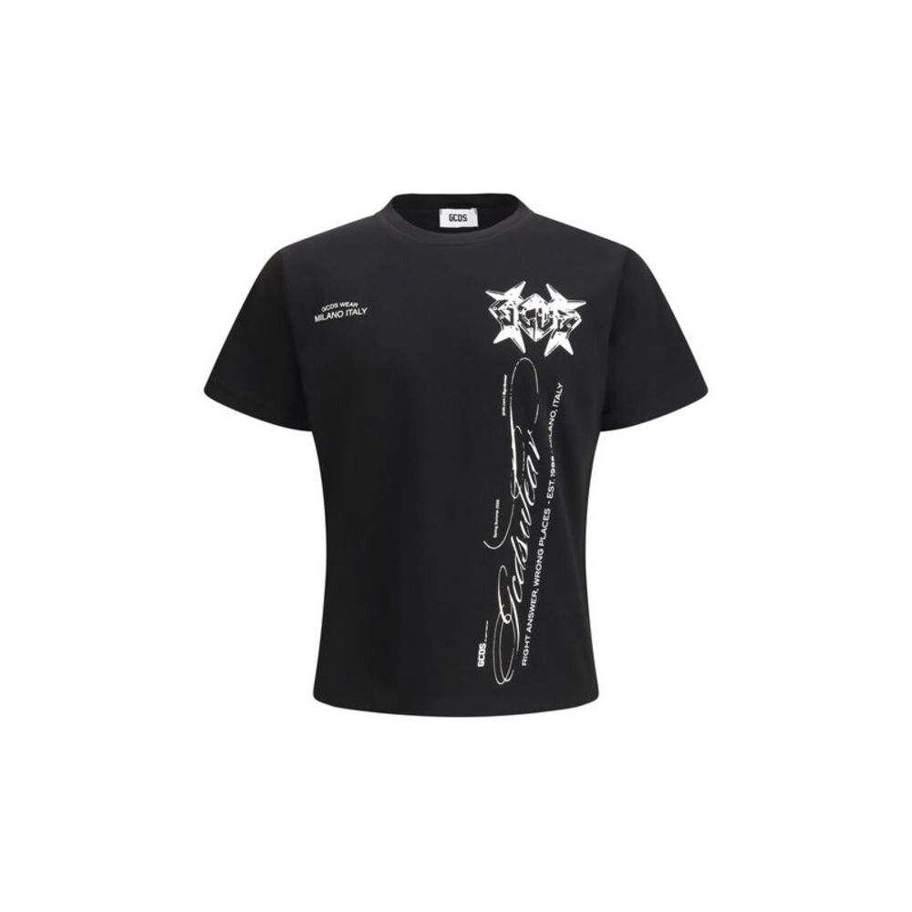 Gcds Men History Print Cotton T-Shirt